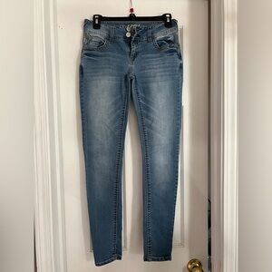 Wallflower Women's Skinny Jeans - Blue